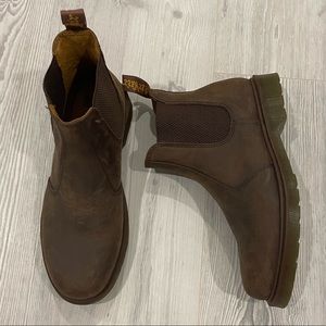 Size 11 Dr Marten Crazy Horse Chelsea Leather Boots